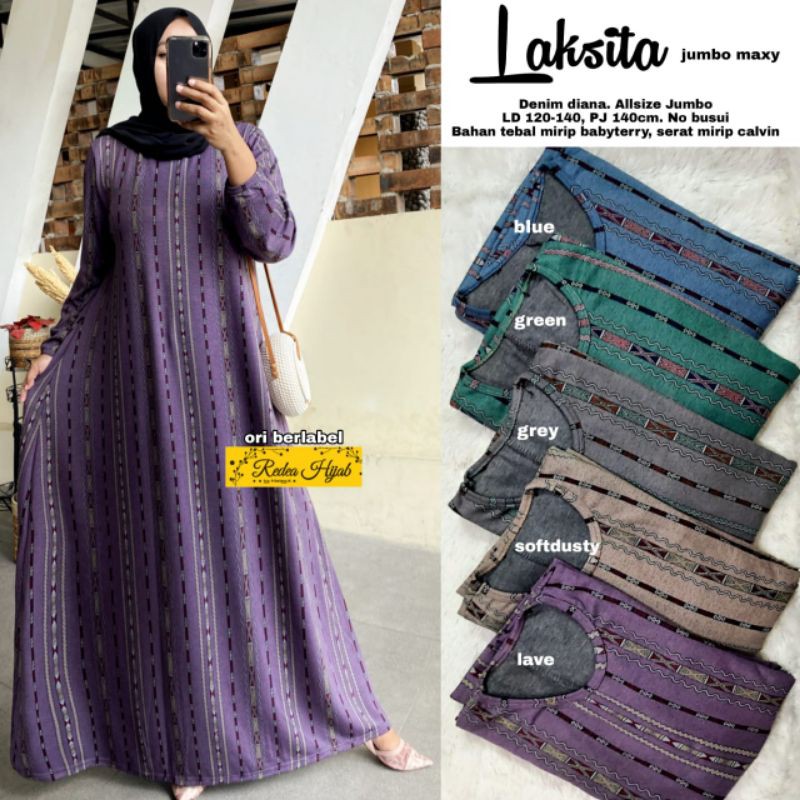Gamis "Laksita jumbo maxy" by redea