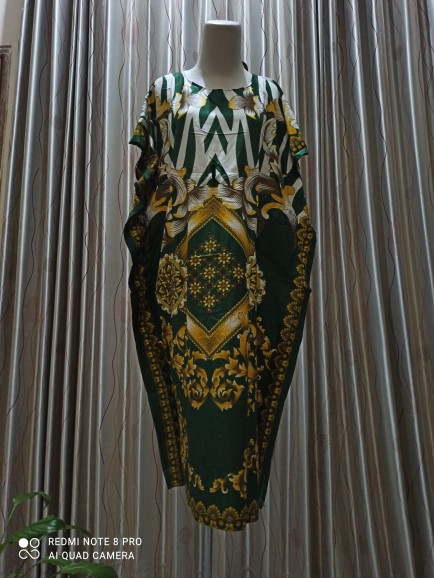 Ppromo Cuma 3 Hari !! Daster Lengan Pendek Jumbo Lowo Bahan Adem Batik Pekalongan