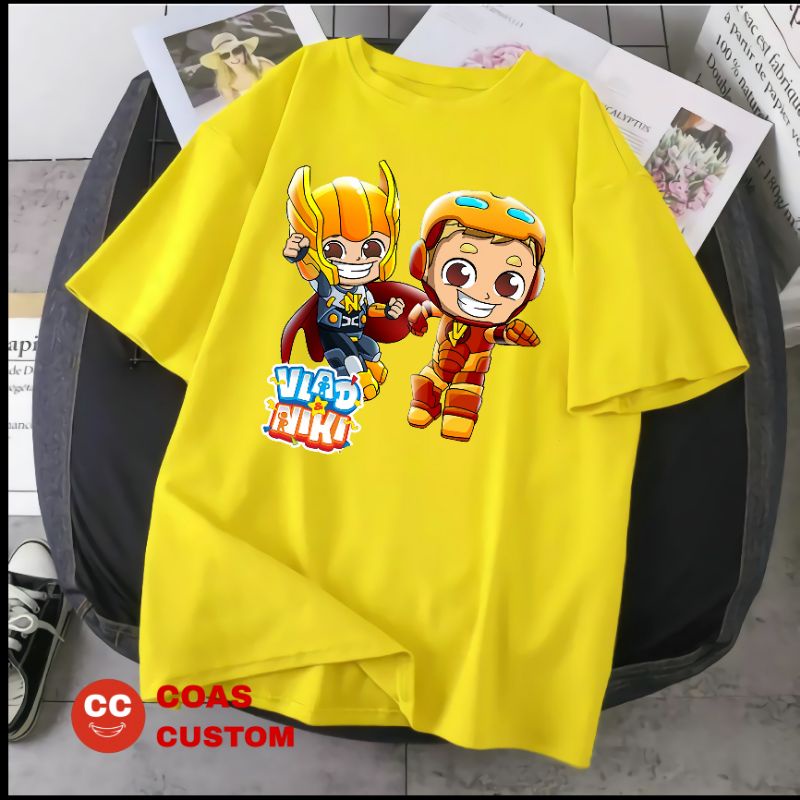 BAJU KAOS VLAD AND NIKI BAJU ANAK
