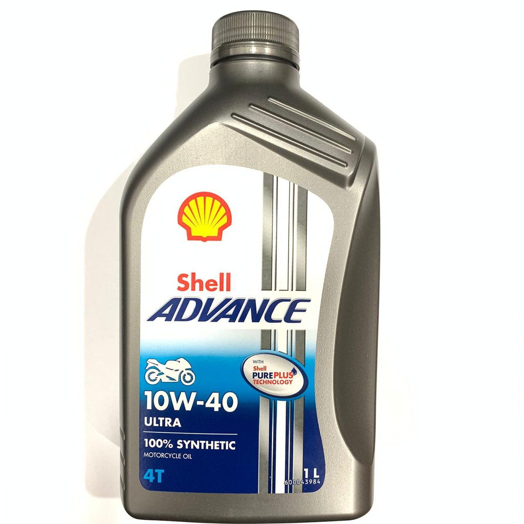 OLI SHELL ADVANCE ULTRA 1 LITER 10W40 SN JASO MA2 FU VIXION THUNDER