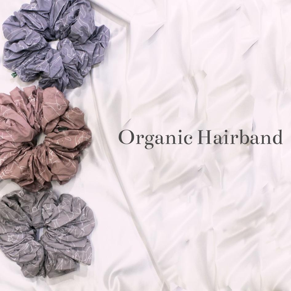 MLA.10Jn22p | Zayana - Scrunchie Organik - Ikat Rambut Anti Pusing