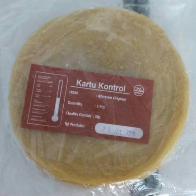 

Roti mariyam original besar isi 5