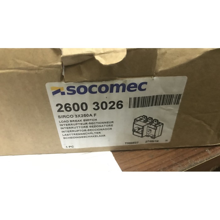 Lbs 3p 250a socomec