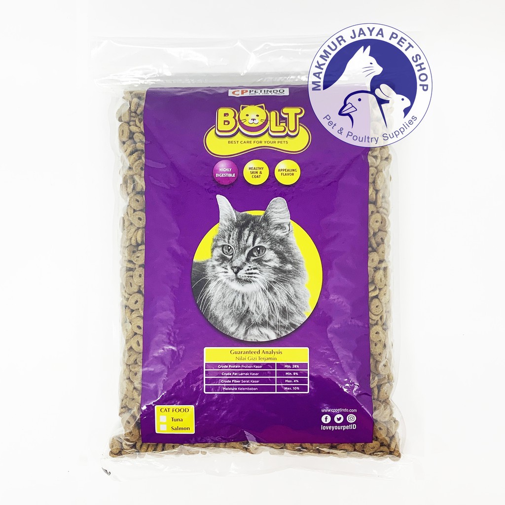 Bolt 1kg Repack Tuna Cat Food / Makanan Kucing 1 kg