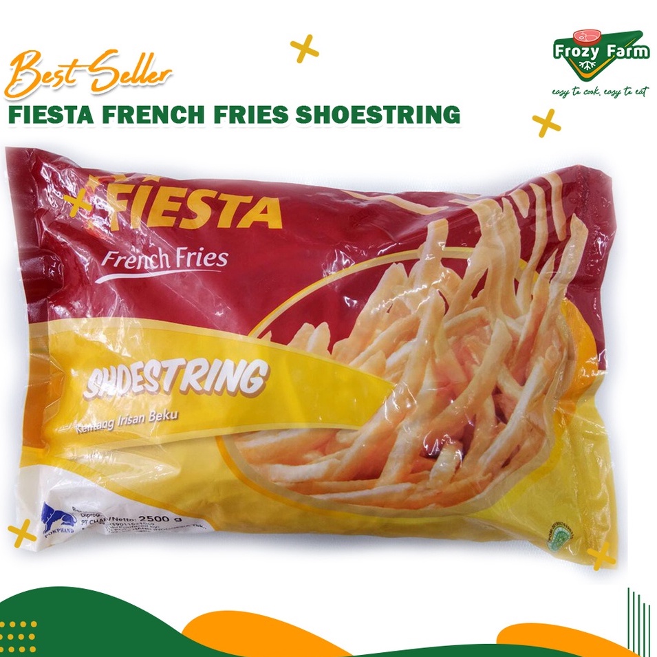 

Fiesta shoestring kentang goreng 500 gram