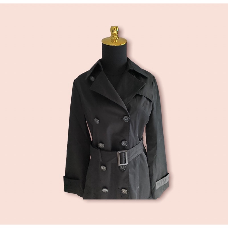 Coat Hitam Wanita Premium