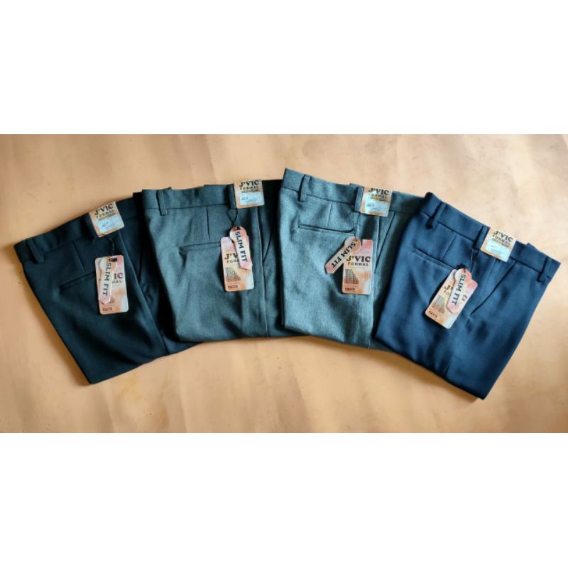 (Original )celana Kantor slim fit pria