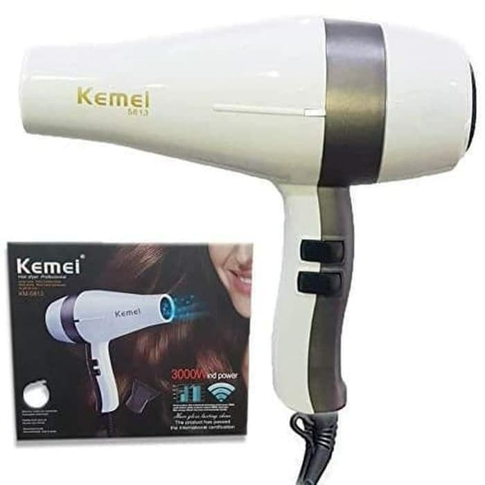 KEMEI HAIR DRYER 5813 PROFESSIONAL HAIRDRYER PENGERING RAMBUT