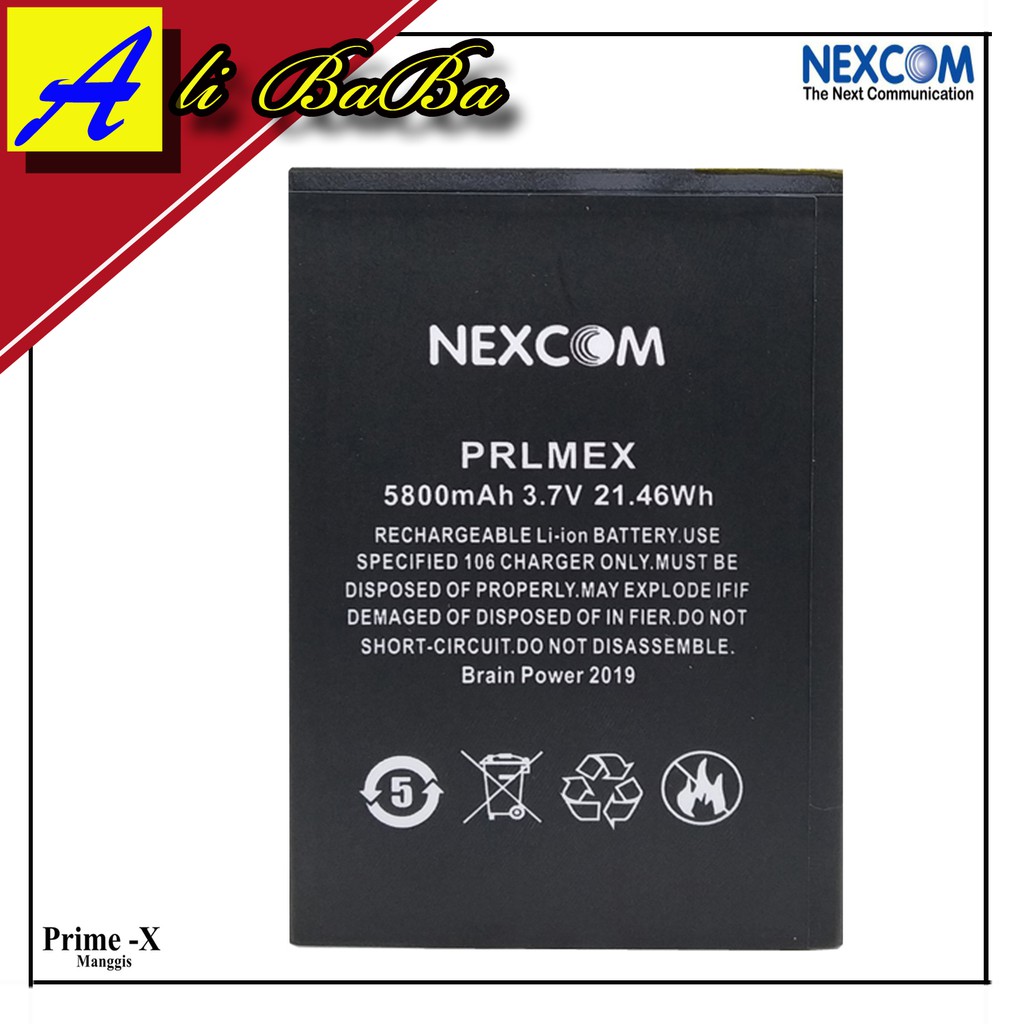 Baterai Handphone Nexcom Prime X Manggis Double Power Nexcom Batre HP Nexcom Prime X Battery Nexcom