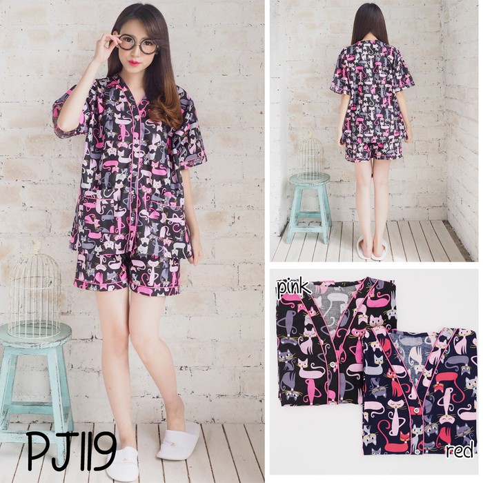 Piyama119/baju tidur wanita/baju tidur import/baju tidur grosir