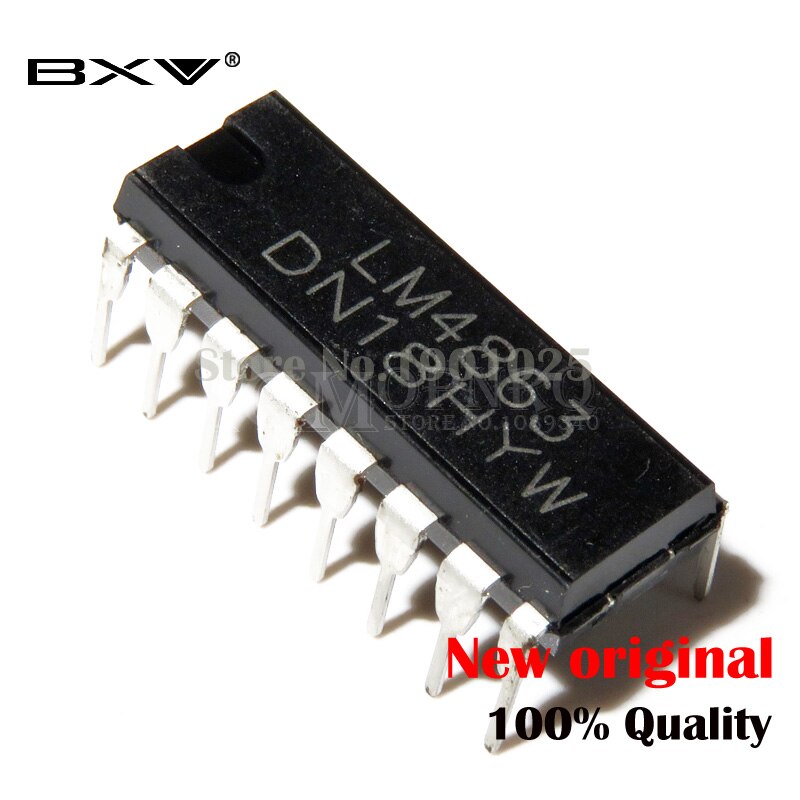 5pcs IC LM4863D DIP16 LM4863 DIP