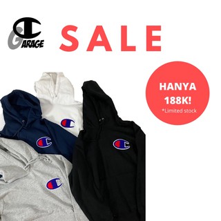 black champion hoodie