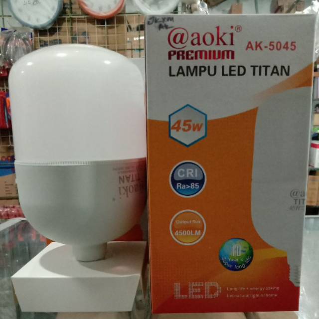 Lampu led jumbo aoki titan
