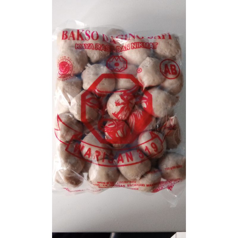 

Bakso warisan isi 50