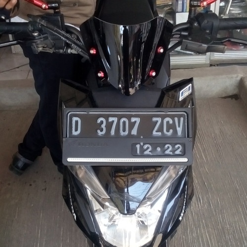 Visor Beat Street Visor Honda Beat street plus breket Hans aksesoris