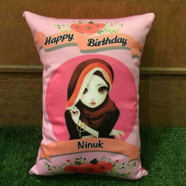 Bantal Foto Costum