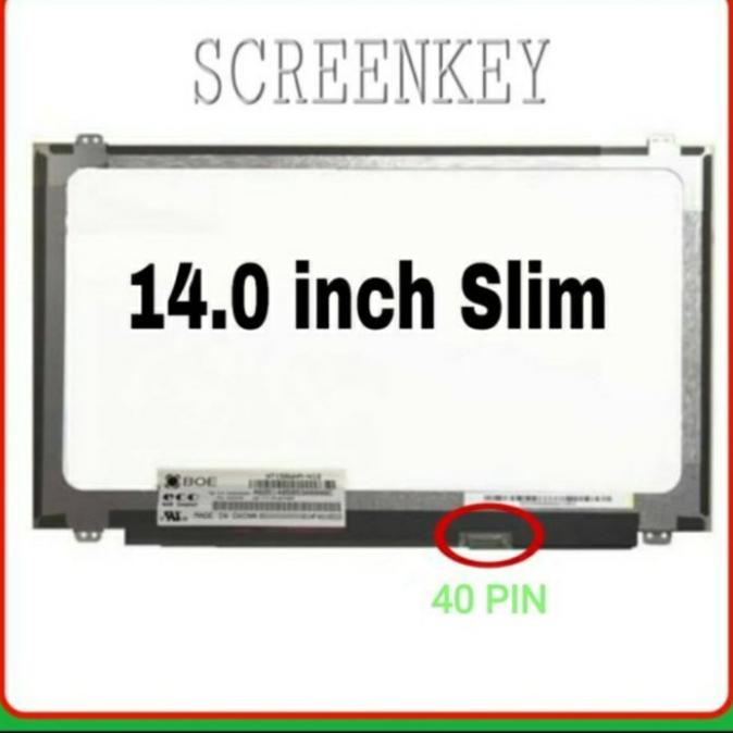 Best Seller Lcd 14 Slim 40 Pin / Led 14 Slim 40 Pin / Lcd Laptop 14 Slim 40 Pin