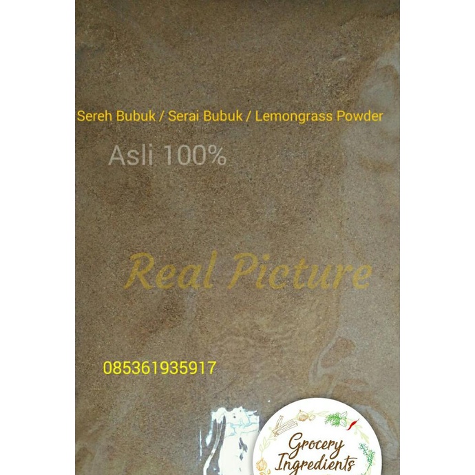 

Sereh Bubuk 100Gram / Serai Bubuk / Lemongrass Ground