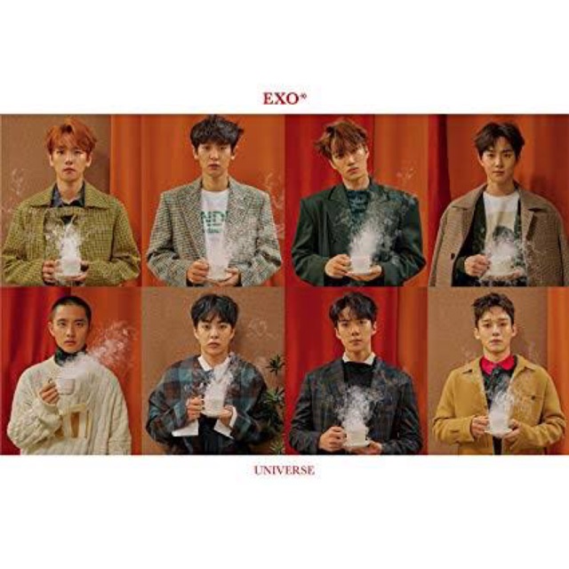 EXO POSTER UNIVERSE GROUP , EXO POSTER SEHUN UNIVERSE