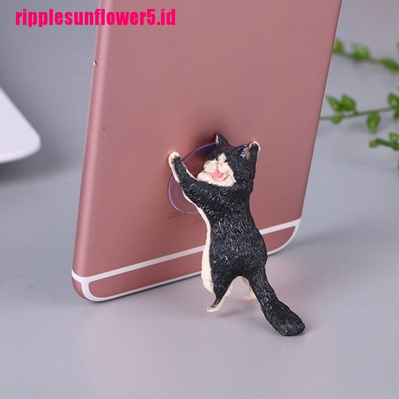 Stand Holder Bentuk Kucing Lucu Untuk Handphone