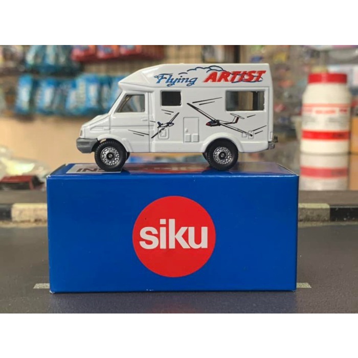 Siku Iveco Camper Flying Artist White