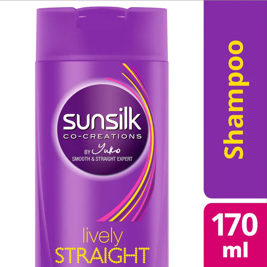 Sunsilk Lively Straight Shampoo 170ml
