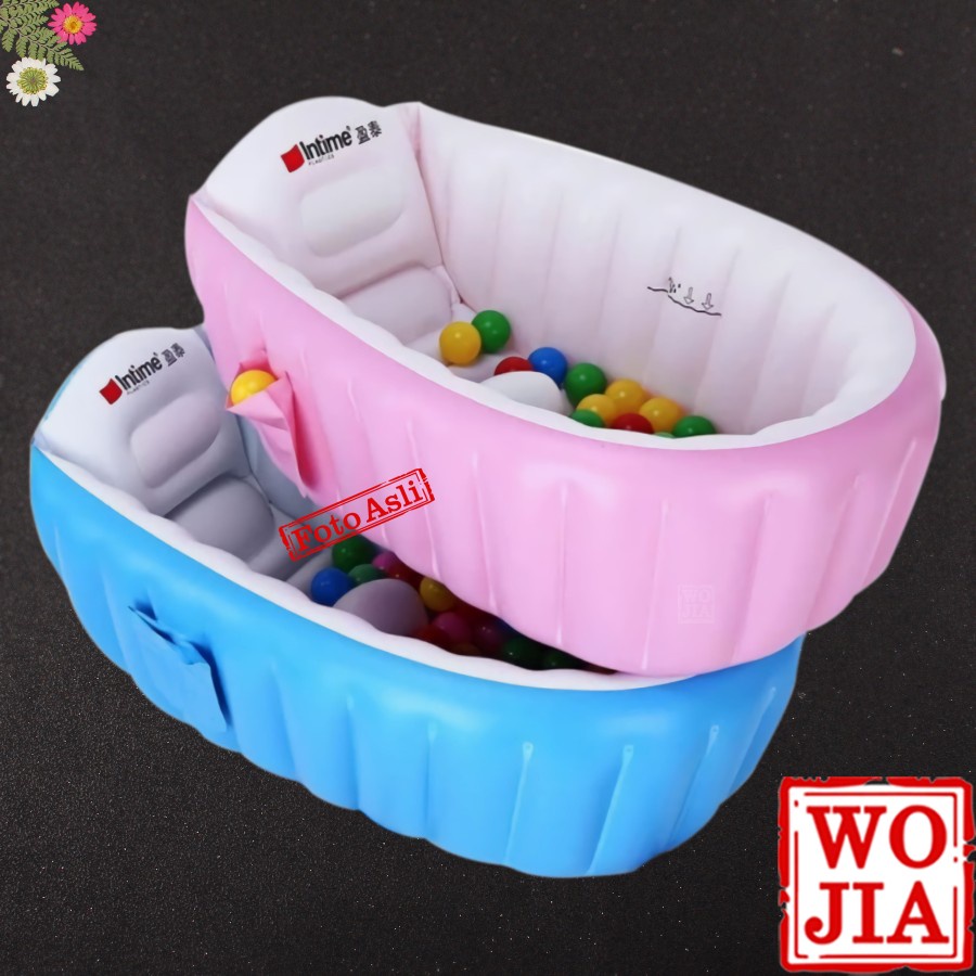 Bak Mandi Bayi Baru Lahir Intime / Bak Mandi Bayi Lipat, Bak mandi bayi portable Pink/Biru