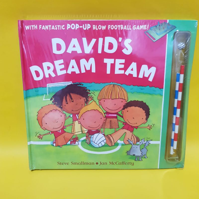 David Dream Team.buku bola anak.main bola.buku tiup.latihan tiup.