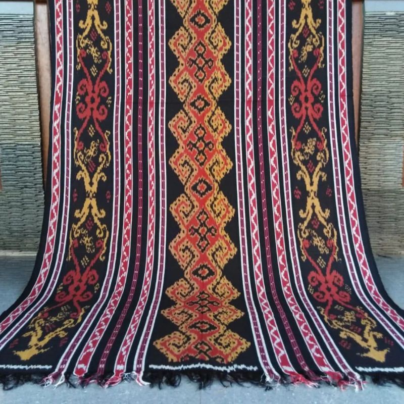 KAIN TENUN BLANKET IKAT ETNIK TRADISIONAL ASLI TROSO JEPARA MURAH,KAIN BAHAN METERAN,ROK DRESS OUTER