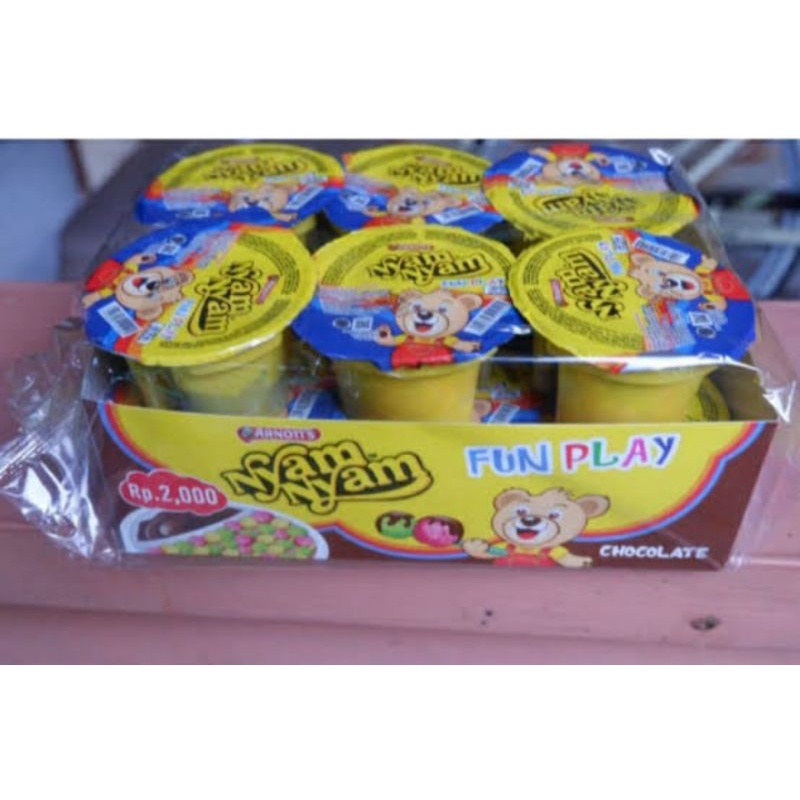 

Nyam nyam Fun play 11gr murah isi 12pcs