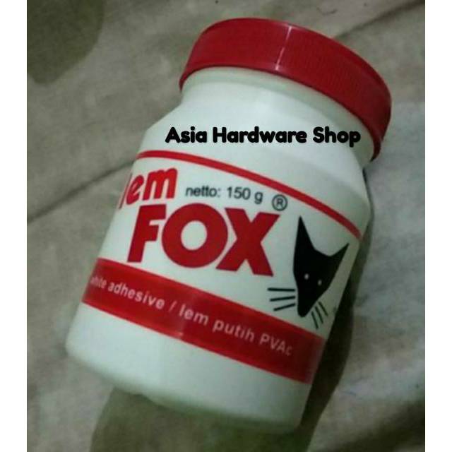 

Lem FOX Putih 150 gram Lem FOX Putih PVAC Bahan Untuk Slime Lem Serbaguna