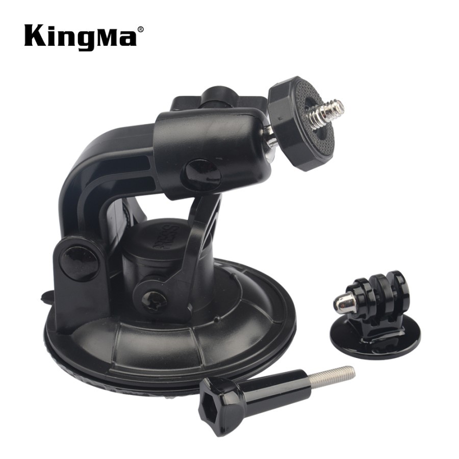 SUCTION CUP 9CM WITH TRIPOD ADAPTER KINGMA