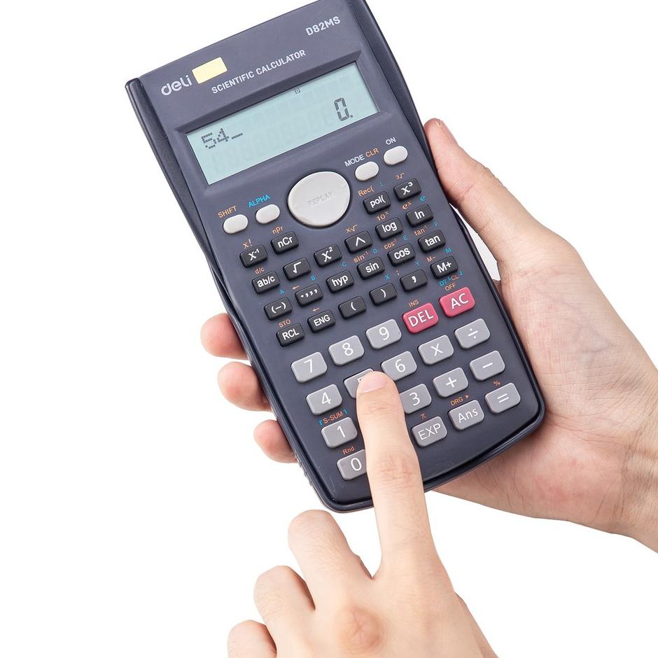 

Terlaku. KLAKQ Deli ED82MS Scientific Calculator Kalkulator Scientific 240 Function untuk sekolah dan kantor 91 Terlaris