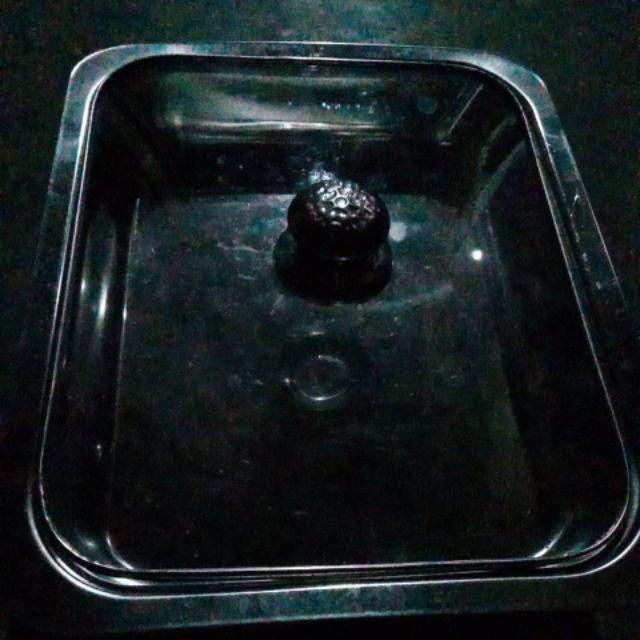 Nampan Prasmanan-fast Food Dish - Tutup Full Kaca