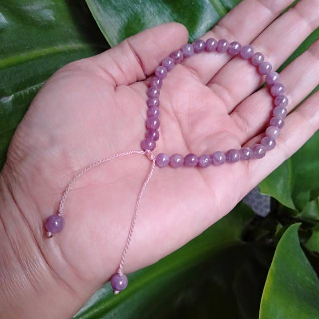 Gelang batu Ruby Burma 100% natural