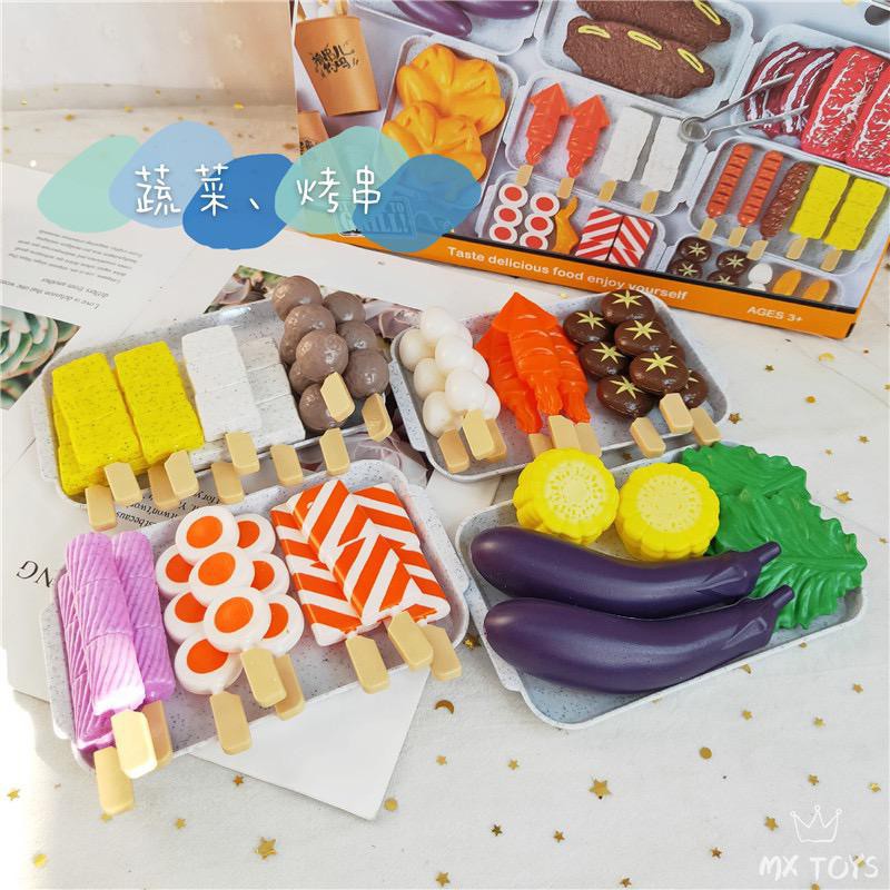 [FUNNY]Mainan BBQ Set Lengkap / BBQ Play Time Set / Mainan Anak Barbeque