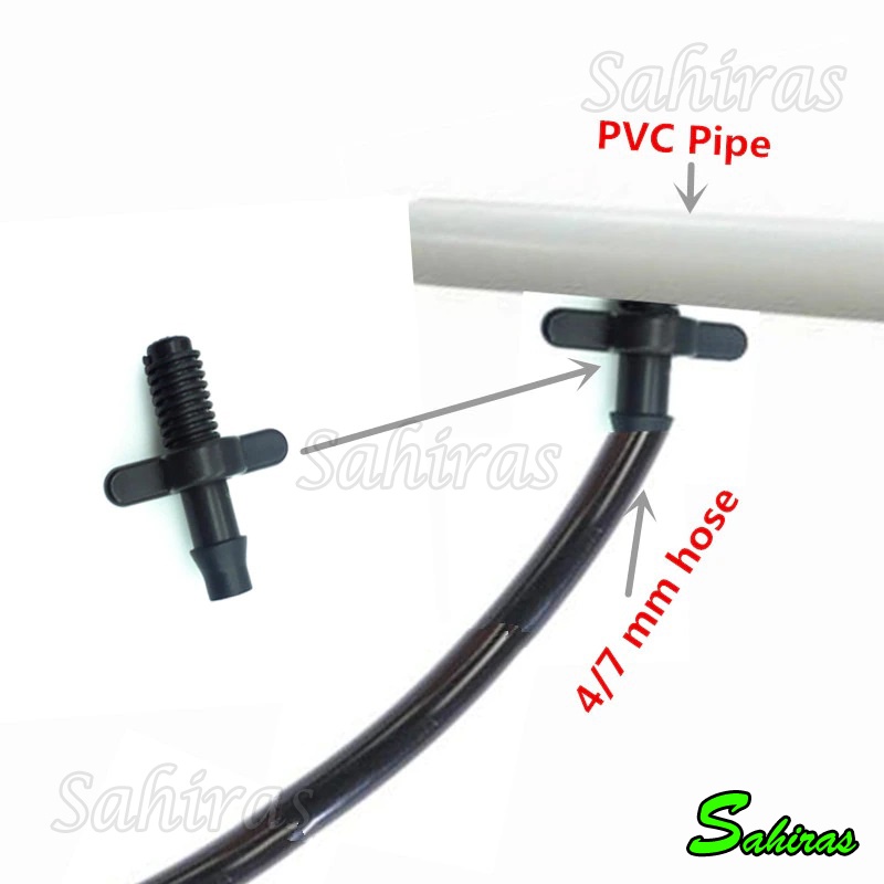 Konektor Selang Ulir 4/7 mm Nepel Nepple 7mm