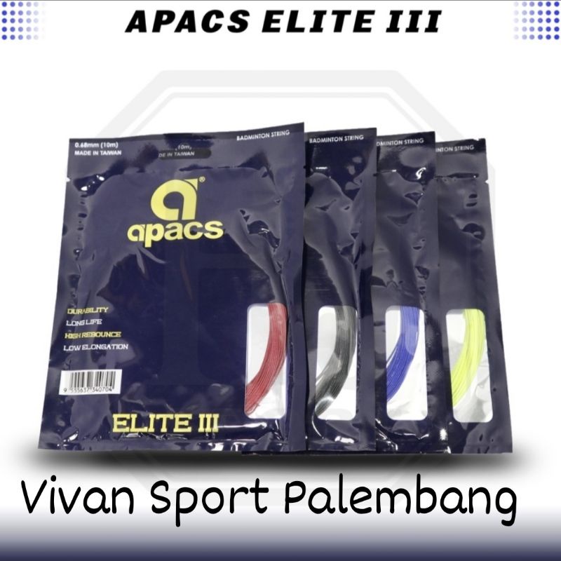 Senar Badminton Apacs Elite iii / Senar Apacs Elite iii