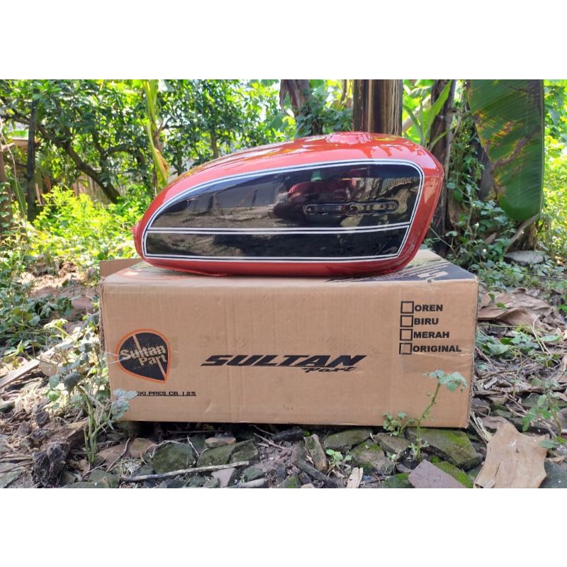 Tangki cb 125 sultan part cat model original tangki sultan part