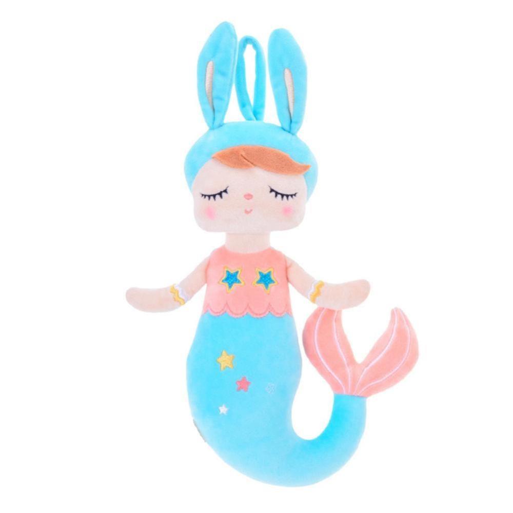 Timekey Mainan Boneka Stuffed Plush Metoo Angela Mermaid 38cm Untuk Hadiah Anak G9V2