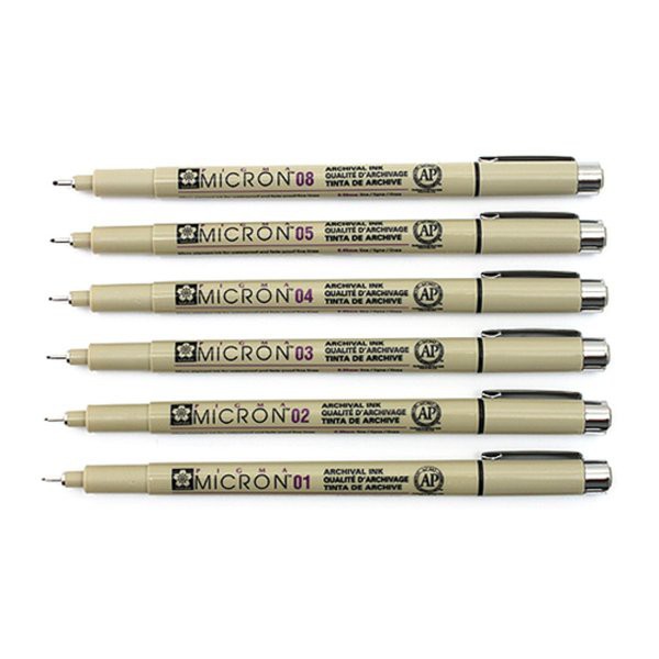 

Free Ongkir SAKURA Pigma Micron Pen 01-08 Berkualitas