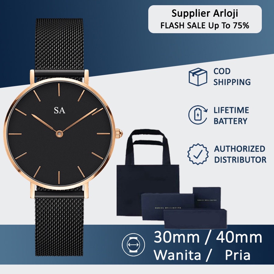 [ COD ] JAM TANGAN FASHION WANITA Q11-0978 RANTAI PASIR  FREE BATERAI || GROSIRAN JAM TANGAN FASHION PRIA TERLARIS ( BISA UNTUK KADO ) JAMINAN HARGA GROSIR !!!-Hitam Rose