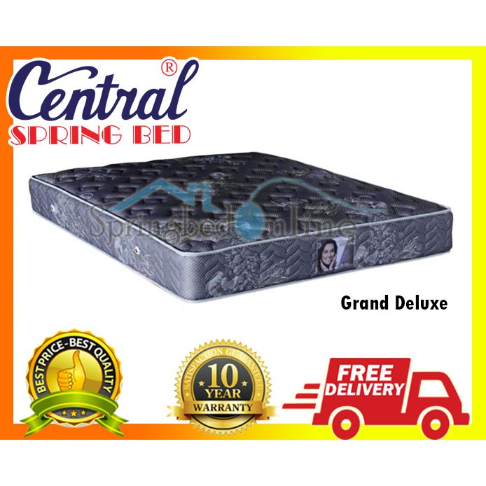 Springbed Central Grand Deluxe ukuran 100x200 kasur saja harga pabrik