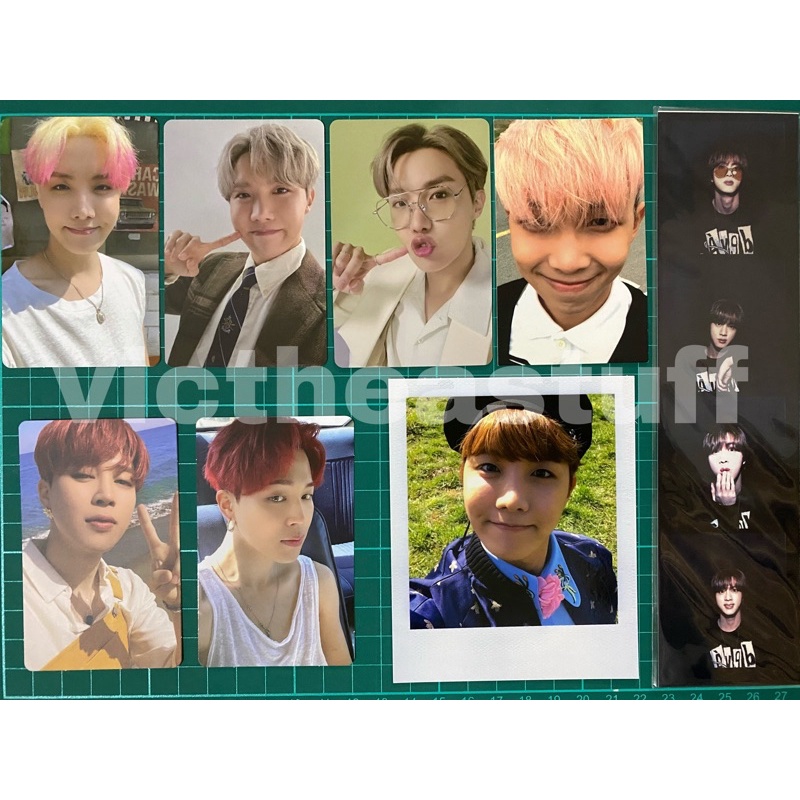 PC JIMIN BUTTER PEACHES, POB BUTTER JIMIN JHOPE, FESTA JHOPE, JHOPE YF, RM HYYH PT 1, PHOTOSTRIP JIN
