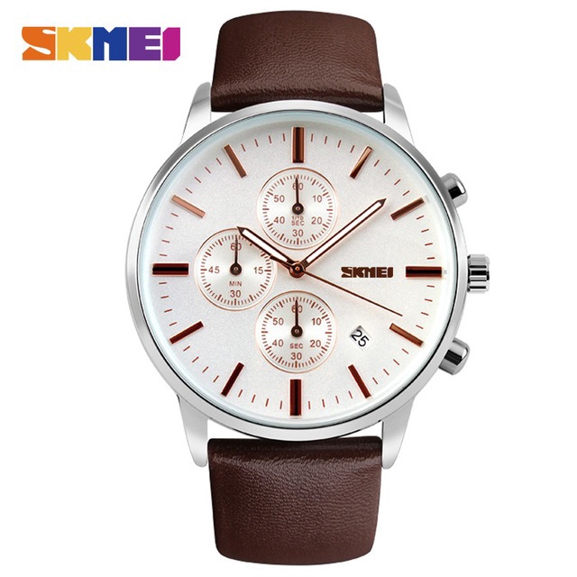 SKMEI 9103 Jam Tangan Pria Analog Chronograph WK-SBY