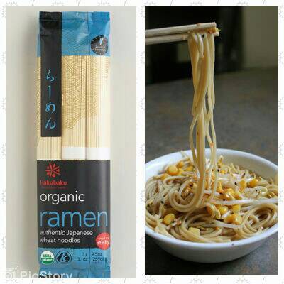

Hakubaku Organic Ramen Noodles Mi Udon Instant Kering Jepang Isi 3