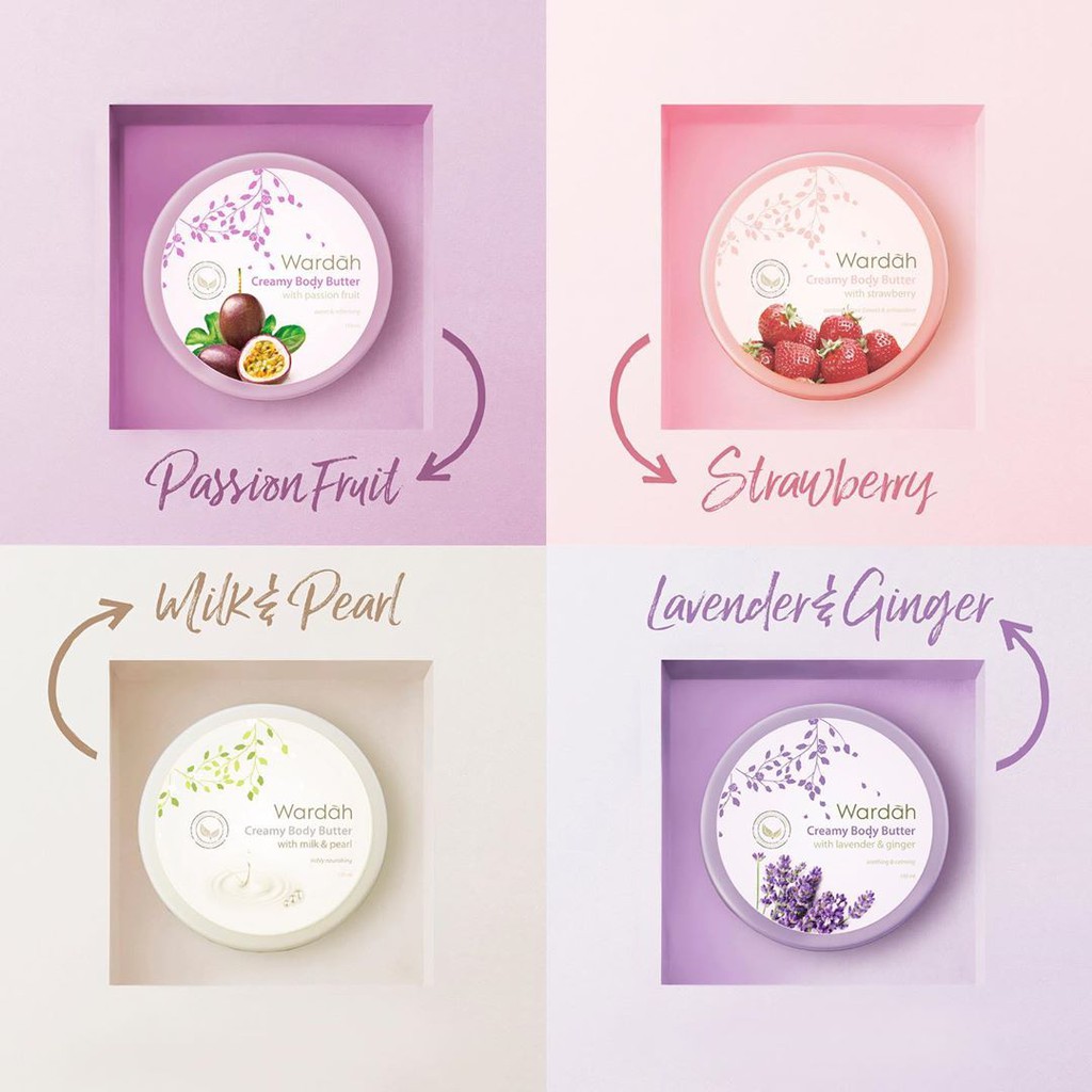 Wardah Creamy Body Butter