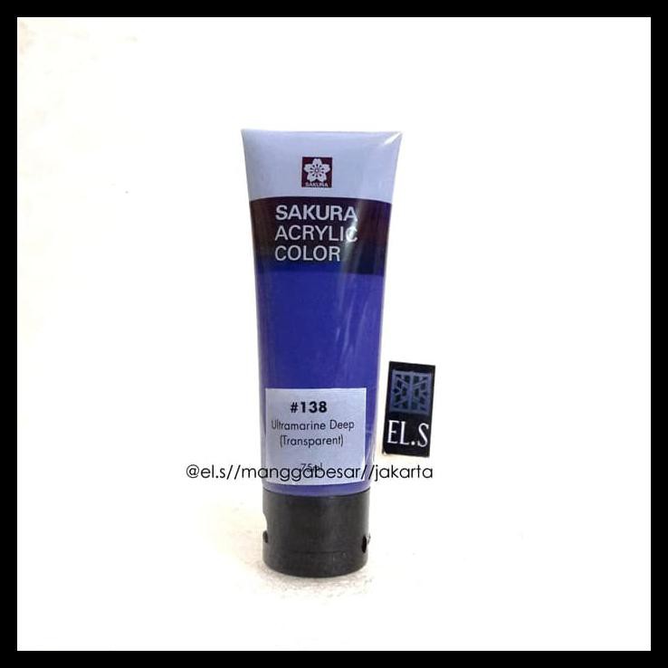 

TERBARU SAKURA ACRYLIC PAINT ULTRAMARINE DEEP ( CAT ACRYLIC ) PERALATAN MELUKIS MURAH