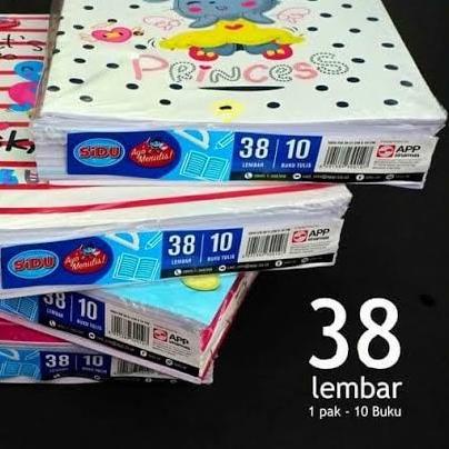 

♪ Buku Tulis Sinar Dunia 38 Lembar ☟