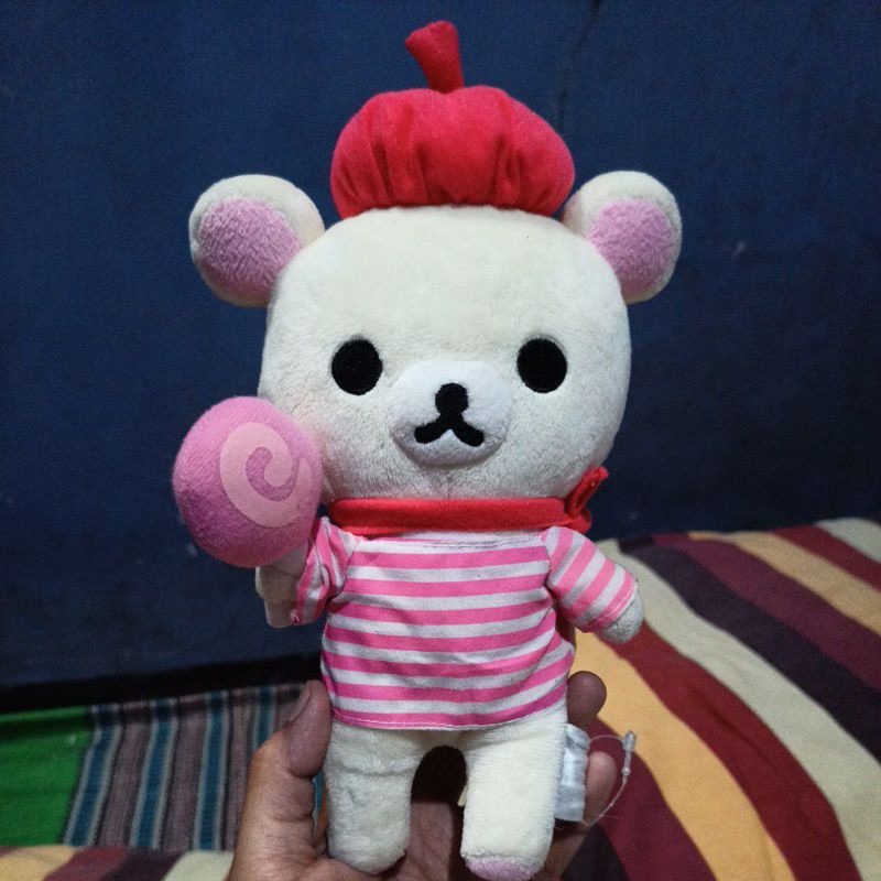 Boneka Rilakkuma kostum loli pop 2and
